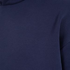 Nouveau design 2026 – Sweat à capuche bleu marine pour homme, coupe classique, en molleton de coton, couleur unie, avec poche avant – Vente en gros - Product Image 5