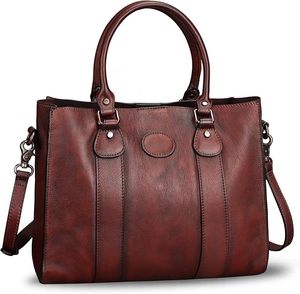 Sac à main élégant et tendance en cuir de vachette véritable, sac fourre-tout pour femme, personnalisable OEM, vente en gros - Product Image 1
