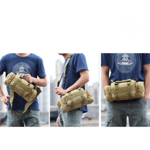 Bolso Táctico Impermeable Hong Hyun Yuma, Correa de Hombro Arqueada Desmontable, Capacidad de 10L, Cierre de Cremallera, para Viajes - Product Image 4