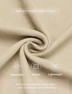 Shorts chino pour homme, taille mi-haute, à boutons, anti-humidité, extensibles, style décontracté chic, pour l'été, avec logo personnalisé, pour le golf - Product Image 6