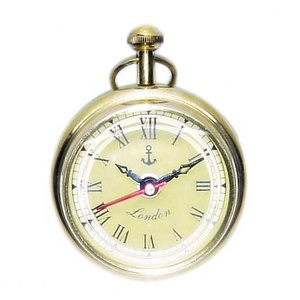 Boussole de qualité supérieure Look Vintage nautique bureau horloge de poche artisanat indien décor à la maison article Top Standard produit - Product Image 4