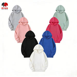 เสื้อฮู้ดดี้ผู้ชายแบบสวมหัว ยี่ห้อ Ryan Pro Gear สกรีนโลโก้ตามสั่ง ผ้าฝ้ายฟลีซ 100% ระบายอากาศได้ดี สีพื้น เหมาะสำหรับฤดูหนาว - Product Image 5