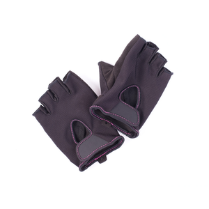 Gants de conduite unisexes en cuir respirant et extensible pour sports de plein air, cyclisme et course, à demi-doigts - Product Image 3