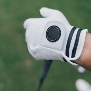 Nouveaux gants de golf avec emballage personnalisé, paume en cuir Cabretta, doux, pour hommes, blanc, couleur OEM, matériau de qualité. - Product Image 2
