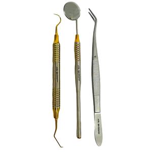 Instrumentos médicos ideales para uso personal instrumentos quirúrgicos dentales mango de espejo de boca instrumento dental herramientas médicas - Product Image 1