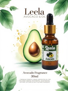 Huile parfumée à l'avocat – Huile parfumée de qualité cosmétique supérieure pour la fabrication de bougies, de savons, de diffuseurs, les loisirs créatifs et la parfumerie d'intérieur - Product Image 3