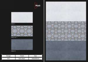 Azulejos de Porcelana Mate Refinados de 30X60CM, Ideales para Espacios de Vida Contemporáneos, Resistentes a los Arañazos y Duraderos - Product Image 5