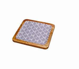 ถาดเสิร์ฟลายพิมพ์สวยงาม ขนาดมาตรฐาน พร้อมสติกเกอร์ตกแต่ง สำหรับเสิร์ฟขนม ราคาสุดคุ้ม - Product Image 5