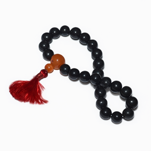 Bracelet de puissance en agate noire et quartz rose, accessoire de mode en cristal, vente en gros - Product Image 2