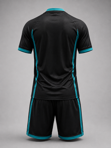 Diseña Tu Propio Uniforme de Fútbol Personalizado de Alta Calidad para Hombre Adulto, Conjunto con Relieve, 100% Poliéster Transpirable, Cuello en V, Manga Corta - Product Image 3