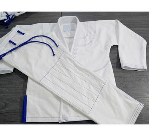 Kimono de Jiu-Jitsu lourd en coton tissé perlé pour entraînement et compétition de BJJ et arts martiaux brésiliens - Product Image 1