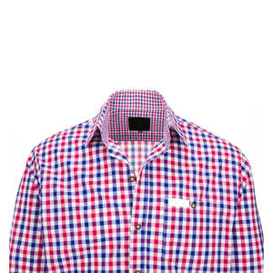 Camisa Tradicional Bávara de Franela Personalizable OEM, Lederhosen a Cuadros para el Oktoberfest - Product Image 3