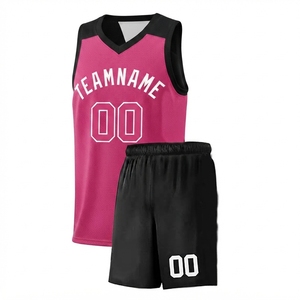 Conjunto de Uniforme de Baloncesto Personalizado Amarillo y Negro, Cuello en V, Sin Mangas, Malla Transpirable de Secado Rápido, 220g, Nombre del Equipo 00, Impresión Sublimada - Product Image 5