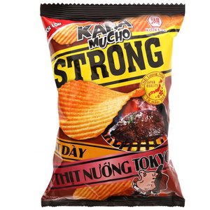 Karamucho ชิปมันฝรั่งขนม,ชิปบาร์บีคิว80G/Koikeya Karamucho/ Kara Mucho - Product Image 1