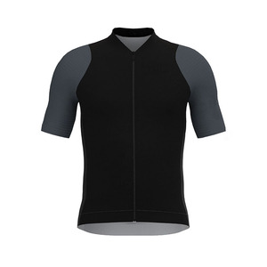 Jersey de Ciclismo Personalizable de Alta Calidad para Hombre, Camiseta Deportiva de Manga Corta con Bolsillos con Cremallera y Detalles Reflectantes, Hecha de Poliéster - Product Image 1