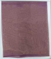 Tissu organza uni écologique de qualité supérieure, poids moyen 60 GSM, tissé, en stock, pour vêtements, kurti, robe, sari pour filles et femmes