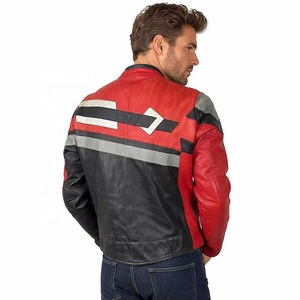Chaqueta Bomber de Invierno Personalizada para Hombre, de Cuero Genuino Amarillo, Impermeable, con Estampado en Relieve, Cierre de Cremallera, Cuello Alto y Diseños con Parches - Product Image 4