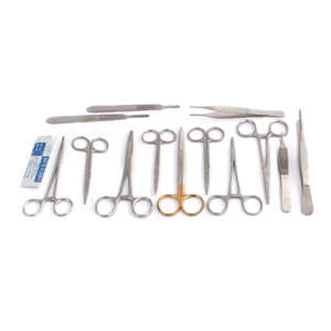 Surgical Instruments Set 13 Pcs Minor Surgery Kit + Case Medical Tools CE ISO Approved by <b>Blush</b> Surgical - Product Image 6