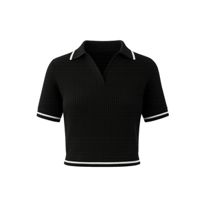 Wholesale Custom Design High Quality Plain Women Golf Polo Shirt Casual Sports Polo T Shirt Custom Logo Color Custom Apparel - Product Image 1