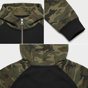 Sudadera con capucha y cremallera para mujer, talla grande, manga larga, estampado de camuflaje, chaqueta de forro polar, ropa informal de invierno para mujer, sudadera con capucha y cremallera - Product Image 6