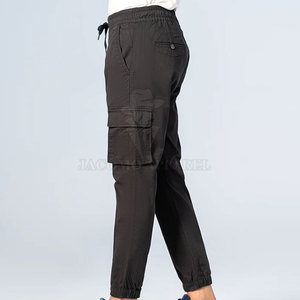 Modern Style Durable Stitching Premium Fabric Cargo Joggers Men With Multi Pocket Design For Comfort Wear - Product Image 4
