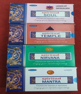 ธูปหอมมัสล่า กลิ่นดอกไม้และสมุนไพร สำหรับทุกฤดู ขายส่งจากอินเดีย - Product Image 1