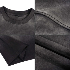 Camiseta Personalizada de Manga Larga con Logotipo Bordado, Estilo Desgastado, Lavado Ácido, Corte Holgado, Precio al por Mayor, Alta Calidad, Logotipo Personalizado AI-TS-209 - Product Image 4