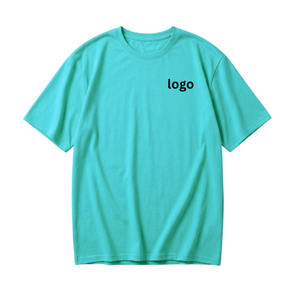 T-shirts Homme Oversize à Manches Courtes Col Rond 100% Coton 220 GSM Infroissables Respirants Anti-boulochage Logo Personnalisé sur le Devant - Product Image 6