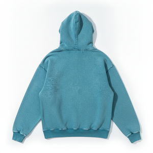 เสื้อฮู้ดดี้ผู้ชายสีดำแบบใหม่ สกรีนโลโก้ได้ตามต้องการ ดีไซน์ประดับคริสตัลคุณภาพสูง สไตล์สตรีทแวร์ เหมาะสำหรับฤดูหนาว - Product Image 3