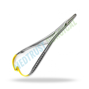 Ortho Mathieu Needle Holder TC Built In Serrations High Stiffness <b>Tungsten</b> Carbide Orthopedic Surgical Instrument - Product Image 2