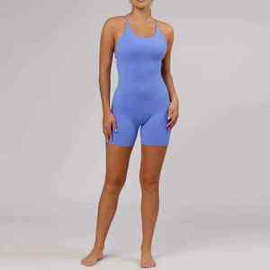 Ensemble de yoga 2 pièces de haute qualité pour femmes, tenue de sport pour la course et le fitness - Product Image 1