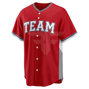 Camiseta de Béisbol de Verano al por Mayor, Diseño Clásico Inspirado en Equipos, Logotipo Personalizado, Número de Jugador, Sublimación - Product Image 1