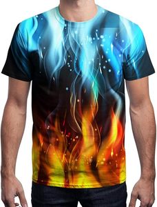 T-shirts de sublimation en gros pour hommes, personnalisés, écologiques, infroissables, en polyester/coton, à séchage rapide, imprimés sur toute la surface - Product Image 3