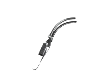 Pince chirurgicale vasculaire de précision DeBakey incurvée de 7,5 cm, en acier inoxydable, instrument chirurgical cardiovasculaire - Product Image 1