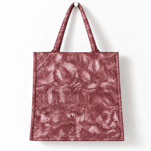 Bolsa de Mano Tejida Ecológica con Asas de Cuerda, Bolsa de Compras Reutilizable Grande para Compras, Comercio Minorista y Regalos - Product Image 1