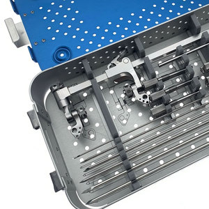 Ensemble d'extracteurs lombaires Clear Line LX en acier inoxydable, instruments chirurgicaux orthopédiques, classe II, certifié CE, manuel - Product Image 2