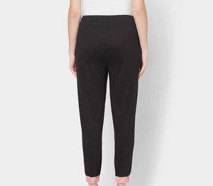 Pantalones Deportivos Casuales de Invierno para Mujer, Hechos a Medida, de Forro Polar, Cintura Alta, con Cordón Ajustable, Transpirables, con Bloques de Color, Logotipo Personalizado - Product Image 2