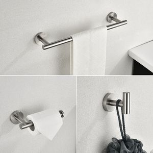 Set di 3 Accessori per Bagno da Parete RT Include Portasciugamani Regolabile, Porta Carta Igienica, Anello Portasciugamani - Product Image 1
