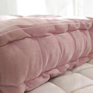 Cojín Cuadrado de Terciopelo Ecológico para Silla, con Funda de Poliéster y Relleno de Algodón, Acolchado Personalizable con Lazos, para Hogar y Hotel - Product Image 3