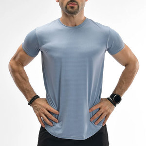 Camiseta Deportiva de Verano de Alta Calidad, Corte Regular, 100% Algodón, Cuello Redondo, Transpirable, Ecológica, Compresible, Lisa - Product Image 1