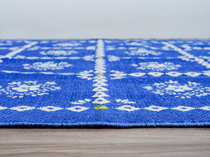Handwoven Cotton <b>Printed</b> Rug Custom Size Wholesale Home Decor <b>Bedroom</b> Living Room Supplier - Product Image 4