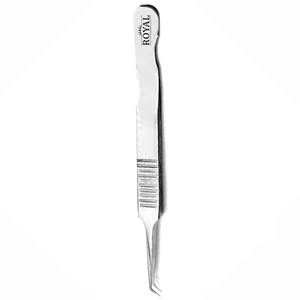 Ultra-Slim Slanted Tip Stainless Steel Eyebrow Tweezers Effortless Precise Hair <b>Removal</b> with <b>Pointed</b> Tip - Product Image 1