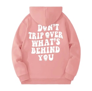 Sweat à capuche pour homme avec citation inspirante imprimée, streetwear décontracté, polaire chaud, coupe confortable, vêtement d'hiver - Product Image 1