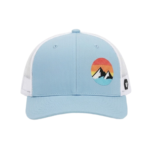 Casquette Trucker en Maille Brodé avec Logo Personnalisé, Casquette Snapback pour Activités de Plein Air avec Patch Montagne - Product Image 2