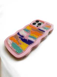 Funda de Teléfono Móvil con Cuentas de Cristal de Dibujos Animados, Antigolpes, con Cordón y Correa para Mochila - Product Image 2