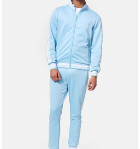 Conjunto Deportivo Personalizado para Hombre, Chaqueta y Pantalones Deportivos Transpirables para Correr, Trotar, Entrenamiento, Ropa Deportiva Activa, Fabricante OEM - Product Image 1