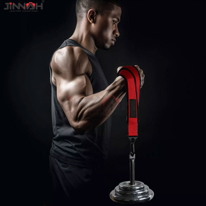 Correas de Levantamiento de Pesas Resistentes de Neopreno, Impermeables y Ligeras, con Soporte para Muñecas, para Entrenamiento de Gimnasio, Levantamiento de Pesas y Powerlifting - Product Image 5