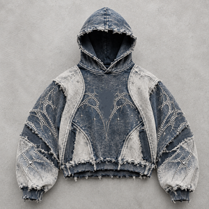 Sudadera con capucha para hombre, sudadera con capucha lavada, sudadera con capucha de forro polar, sudadera con capucha personalizada al por mayor para marcas de ropa urbana estadounidenses con etiqueta privada - Product Image 1