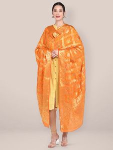 Vente en gros de dupatta Bandhani, dupatta traditionnel indien tie-dye - Product Image 2