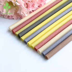 หลอดดูดน้ำแบบใช้แล้วทิ้ง ทำจากข้าว ย่อยสลายได้ เป็นมิตรกับสิ่งแวดล้อม ทันสมัย เหมาะสำหรับน้ำผลไม้ โซดา นม ชา งานปาร์ตี้ - Product Image 3